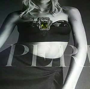 💍 Beautiful .925 Edwardian style peridot ring 💍